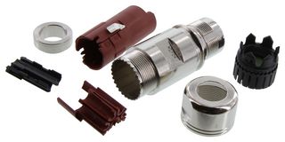 INTERCONTEC - TE CONNECTIVITY H52A008NN00420100000 圆形连接器, Standard Circular Connector, htec speedtec 723 Series, 电缆安装插座, 11 触点, 压接引脚-无触芯, 快速释放