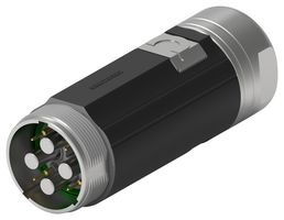 INTERCONTEC - TE CONNECTIVITY DKUA002NN00740001000 圆形连接器, 延长线, Standard Circular Connector, 958 Series, 电缆安装插座, 8 触点, 压接引脚-无触芯, 螺纹