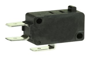 HONEYWELL V15T22-EC200 Microswitch, Standard, Pin Plunger, SPST-NC, Quick Connect, 22 A