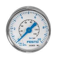 FESTO MA-40-10-1/8-EN 压力计, 10BAR, R1/8, 40MM