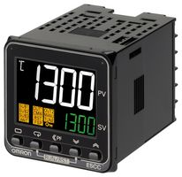 OMRON INDUSTRIAL AUTOMATION E5CC-TQX3A5M-000 Temperature Controller, 1/16 DIN, ON/OFF Control, PID Control, -200 °C to 2300 °C, 100 V to 240 V