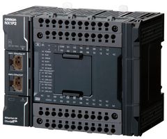 OMRON INDUSTRIAL AUTOMATION NX1P2-9024DT1 PLC Controller, 8 Modules, 14 Digital Inputs, 10 Outputs, 1.5MB, 24 VDC, RJ45, DIN Rail Mount