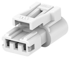 TE CONNECTIVITY 2321918-3 连接器外壳, Signal Double Lock, 插头, 3 路, 2.5 mm, AMP Signal Double Lock系列2321921-1, 1-2321921-1插座触芯