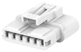 TE CONNECTIVITY 2321918-6 连接器外壳, Signal Double Lock, 插头, 6 路, 2.5 mm, AMP Signal Double Lock系列2321921-1, 1-2321921-1插座触芯
