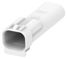 TE CONNECTIVITY 2321924-2 连接器外壳, Signal Double Lock, 插座, 2 路, 2.5 mm, AMP Signal Double Lock系列插座触芯