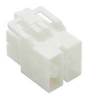 MOLEX 204102-0409 连接器外壳, 自然色, VersaBlade 204102 Series, 插头, 4 路