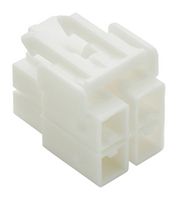 MOLEX 204102-0419 Connector Housing, Natural, VersaBlade 204102 Series, Plug, 4 Ways