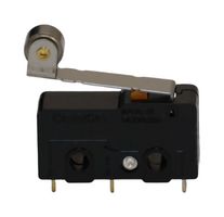 OMRON ELECTRONIC COMPONENTS SS-01GL02D1 BY OMI Microswitch, Subminiature, Hinge Lever, SPST-NC, Solder Lug, 100 mA, 30 V