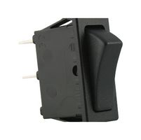 MULTICOMP PRO MP004411 翘板开关, SPST, 不发光, 面板安装, 黑色