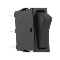 MULTICOMP PRO MP004413 翘板开关, SPDT, 不发光, 面板安装, 黑色