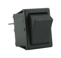 MULTICOMP PRO MP004418 翘板开关, DPST, 不发光, 面板安装, 黑色