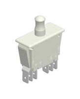MULTICOMP PRO MP004445 门开关, 推拉, DPDT, on-On- (On), 白色