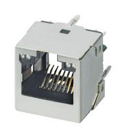 PHOENIX CONTACT 1091947 模块连接器, RJ45 插座, 1 x 1 (端口), 8P8C, Cat6a, IP20, 通孔安装