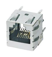 PHOENIX CONTACT 1099279 Modular Connector, RJ45 Jack, 1 x 1 (Port), 8P8C, Cat6a, IP20, Through Hole Mount
