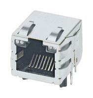 PHOENIX CONTACT 1099281 Modular Connector, RJ45 Jack, 1 x 1 (Port), 8P8C, Cat6a, IP20, Through Hole Mount