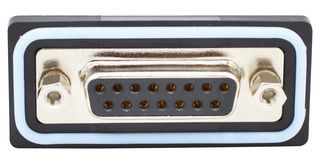 NORCOMP SDF-V15-213L011 D-Sub 连接器, IP67, 标准, 插座, NANOOK Series, 15 触点, DA, 焊接