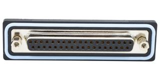 NORCOMP SDF-R37-213L011. D Sub Connector, IP67, Standard, Receptacle, NANOOK Series, 37 Contacts, DC, Solder
