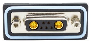 NORCOMP CDFS7W2203L211 Combination Layout D Sub Connector, IP67, NANOOK Series, DA-7W2, Receptacle, 7 Contacts