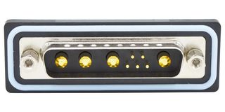 NORCOMP CDFS9W4103L211 Combination Layout D Sub Connector, IP67, NANOOK Series, DB-9W4, Plug, 9 Contacts