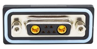 NORCOMP CDFV7W2213L251 连接器, 组合式D-SUB, IP67, NANOOK Series, DA-7W2, 插座, 7 触点, 5信号, 2电源, 焊接