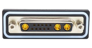 NORCOMP CDFR13W3213L211. 连接器, 组合式D-SUB, IP67, NANOOK Series, DB-13W3, 插座, 13 触点, 10信号, 3电源, 焊接