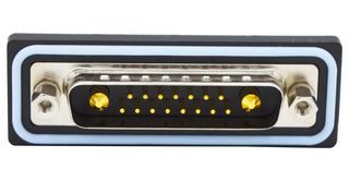 NORCOMP CDFR17W2113L211. 连接器, 组合式D-SUB, IP67, NANOOK Series, DB-17W2, 插头, 17 触点, 15信号, 2电源, 焊接