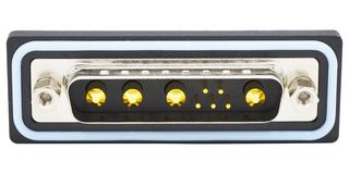 NORCOMP CDFR9W4113L261. 连接器, 组合式D-SUB, IP67, NANOOK Series, DB-9W4, 插头, 9 触点, 5信号, 4电源, 焊接