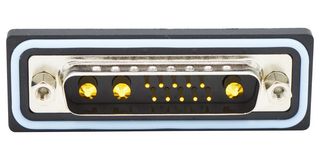 NORCOMP CDFR13W3113L261. Combination Layout D Sub Connector, IP67, NANOOK Series, DB-13W3, Plug, 13 Contacts