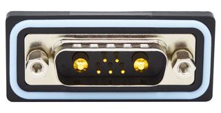 NORCOMP CDFV7W2113L451 Combination Layout D Sub Connector, IP67, NANOOK Series, DA-7W2, Plug, 7 Contacts