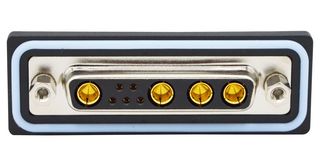 NORCOMP CDFV9W4213L451. 连接器, 组合式D-SUB, IP67, NANOOK Series, DB-9W4, 插座, 9 触点, 5信号, 4电源, 焊接