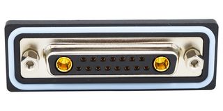 NORCOMP CDFV17W2213L451. 连接器, 组合式D-SUB, IP67, NANOOK Series, DB-17W2, 插座, 17 触点, 15信号, 2电源, 焊接