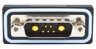 NORCOMP CDFR7W2113L411 Combination Layout D Sub Connector, IP67, NANOOK Series, DA-7W2, Plug, 7 Contacts