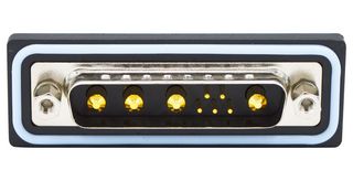 NORCOMP CDFR9W4113L411. Combination Layout D Sub Connector, IP67, NANOOK Series, DB-9W4, Plug, 9 Contacts
