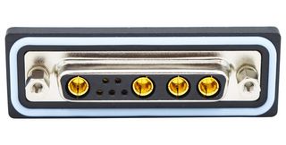 NORCOMP CDFR9W4213L411. 连接器, 组合式D-SUB, IP67, NANOOK Series, DB-9W4, 插座, 9 触点, 5信号, 4电源, 焊接
