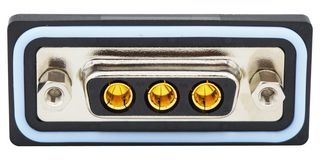 NORCOMP CDFR3W3213L461. 连接器, 组合式D-SUB, IP67, NANOOK Series, DA-3W3, 插座, 3 触点, 3电源, 焊接