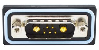 NORCOMP CDFR7W2113L461. Combination Layout D Sub Connector, IP67, NANOOK Series, DA-7W2, Plug, 7 Contacts