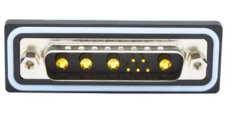 NORCOMP CDFR9W4113L461. 连接器, 组合式D-SUB, IP67, NANOOK Series, DB-9W4, 插头, 9 触点, 5信号, 4电源, 焊接