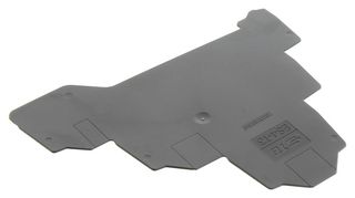 ENTRELEC - TE CONNECTIVITY 1SNK505961R0000 Accessory, Entrelec ZS4-T3 Terminal Blocks, End Section, SNK Series