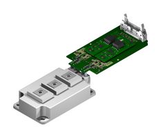 MICROCHIP 62CA1 套件配件, 1.2KV 62MM 芯适配器, SIC 驱动器核