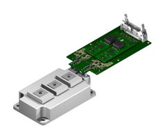 MICROCHIP 62CA4 套件配件, 1.7KV 62MM 芯适配器, SIC 驱动器核