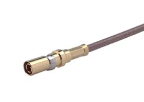 HUBER+SUHNER 11_1023-C50-2-3/111_NE RF / Coaxial Connector, 1.0 / 2.3 Coaxial, Straight Plug, Crimp, 50 ohm