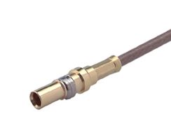 HUBER+SUHNER 21_1023-C50-2-3/111_NE 射频/同轴连接器, 1.0 / 2.3同轴, 直型插座, 压接, 50 ohm, Enviroflex 316, RG174/U, RG188A/U, RG316/U, 铍铜