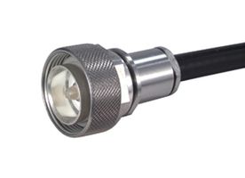 HUBER+SUHNER 11_716-50-7-4/003_-E RF / Coaxial Connector, 7/16 Coaxial, Straight Plug, Solder, 50 ohm, GX07272D, RG214/U, Brass