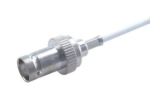 HUBER+SUHNER 21_BNC-75-4-4/133_NE RF / Coaxial Connector, BNC Coaxial, Straight Jack, Crimp, 75 ohm, GX04273, RG59B/U