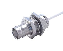 HUBER+SUHNER 24_BNC-50-1-1/133_NE RF / Coaxial Connector, BNC Coaxial, Straight Bulkhead Jack, Solder, 50 ohm