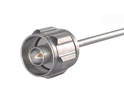 HUBER+SUHNER 11_N-50-2-15/113_UE 射频/同轴连接器, N型同轴, 直型插头, 焊接, 50 ohm, EZ 86 TP M17, 黄铜