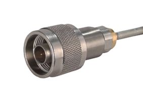 HUBER+SUHNER 11_N-50-3-51/133_NE 射频/同轴连接器, N型同轴, 直型插头, 焊接, 50 ohm, EZ 141 TP M17, Multiflex 141, Sucoform 141, 铍铜
