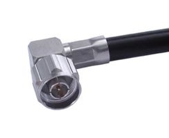 HUBER+SUHNER 16_N-50-7-31/133_NE 射频/同轴连接器, N型同轴, 直角插头, 焊接, 50 ohm, Enviroflex 393, GX07272D, GX07272D-04, Radox RF 214, RG214/U