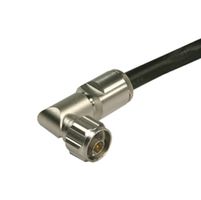 HUBER+SUHNER 16_N-50-7-50/133_NE 射频/同轴连接器, N型同轴, 直角插头, 钳夹, 50 ohm, LMR-400, S02103B-05, Spuma 400-FR, 黄铜