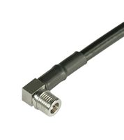 HUBER+SUHNER 16_QMA-W50-4-5/133_NE RF / Coaxial Connector, QMA Coaxial, Right Angle Plug, Solder, 50 ohm